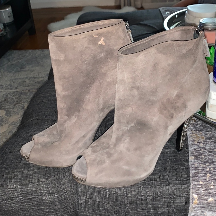 Open Toe Booties!